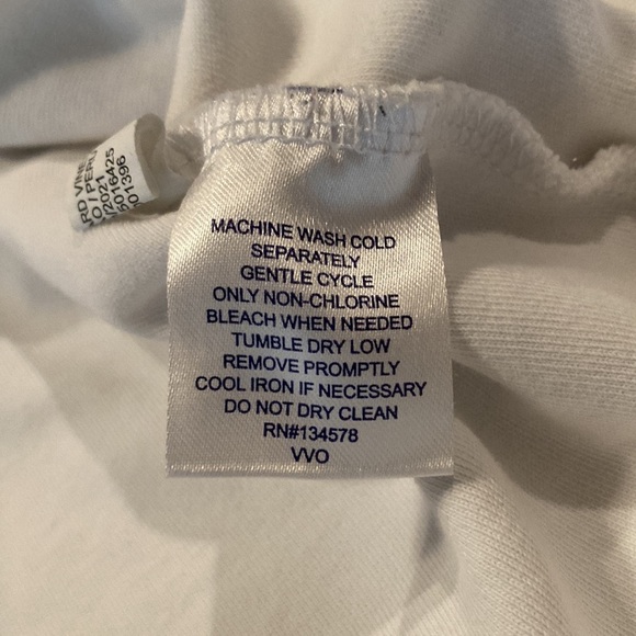 VINEYARD VINES Girls 1/4 zip Terry Cotton Sweatshirt - size 14 Large - Picture 14 of 17